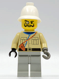 LEGO adv003 Baron Von Barron with Pith Helmet